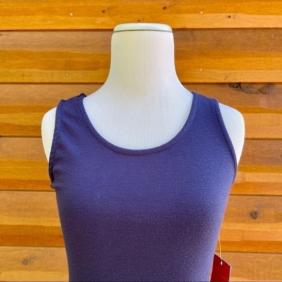 Foreign Exchange fitted ruffle bottom bodycon tank dress size small - Picture 10 of 14